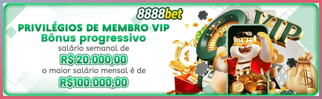 8888BET bônus — cashback 15 por cento e níveis VIP